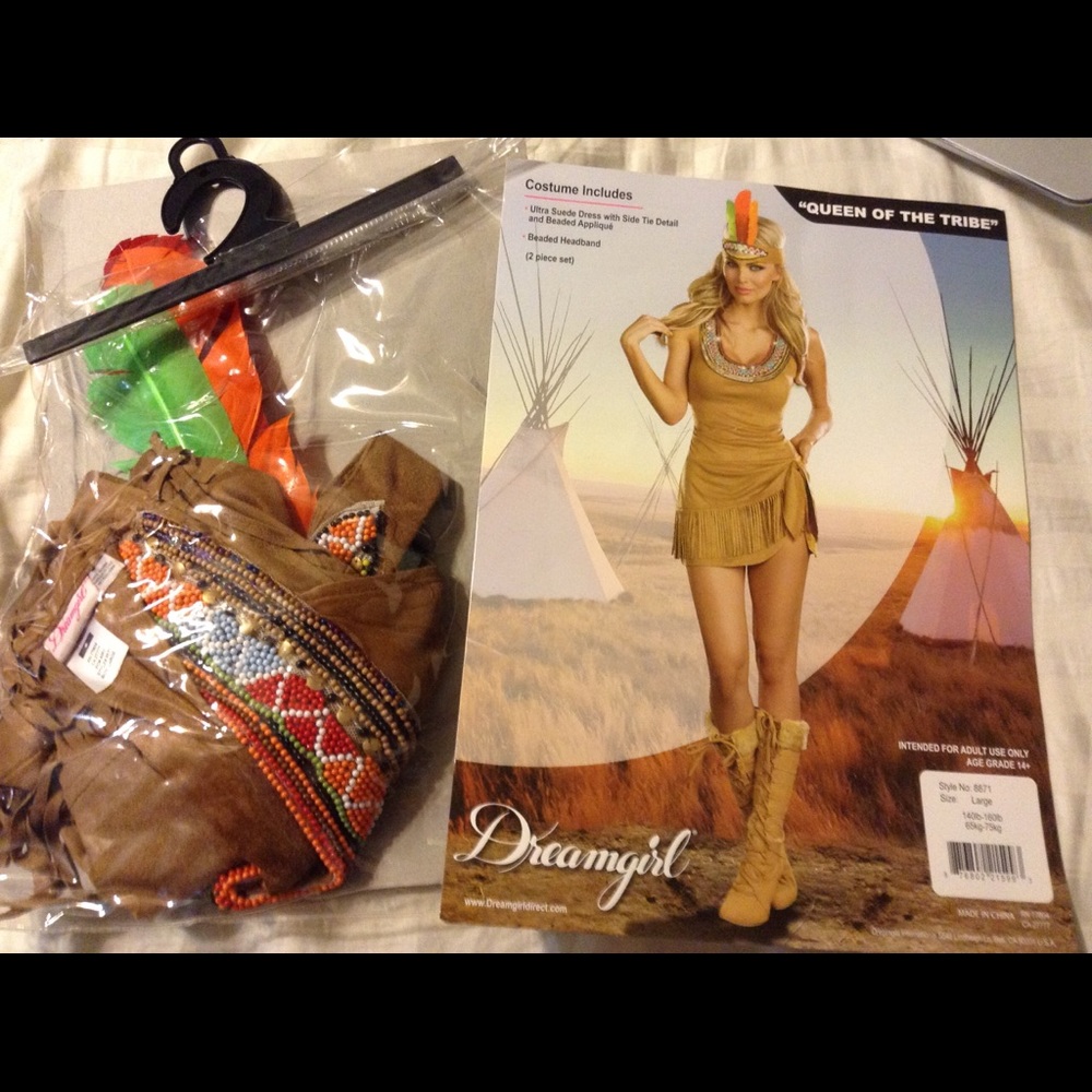 Sexy Indian/queen of tribe costume